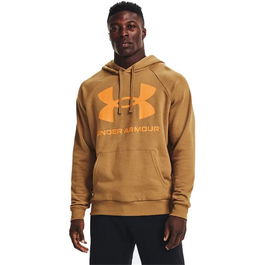 Sweat à capuche homme Under Armour Rival Fleece Ocre