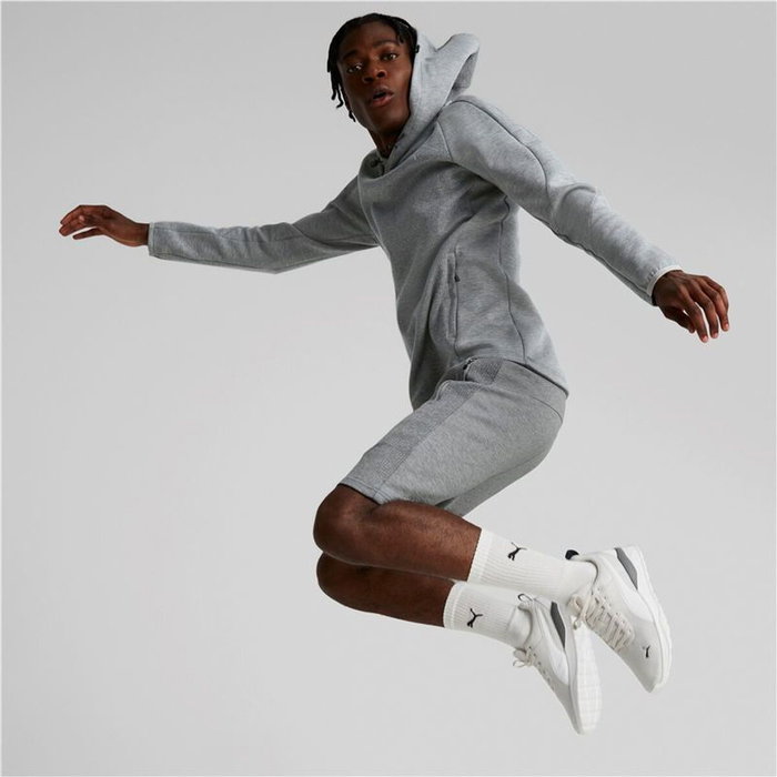 Sweat à capuche homme Puma Evostripe Gris 40