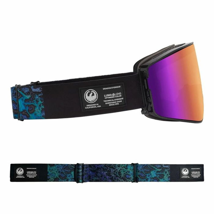 Lunettes de ski Snowboard Dragon Alliance Pxv2 Lumalens Midnight Noir Lunettes de ski Snowboard Dragon Alliance Pxv2 Lumalens Midnight Noir