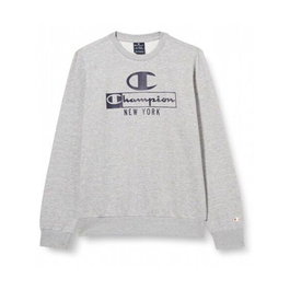 Sweat sans capuche homme Champion Gris clair