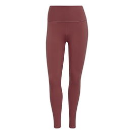 Leggings de Sport pour Femmes Adidas Studio 7/8 Marron Rouge XL