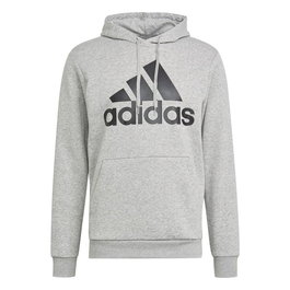Sweat à capuche homme Adidas Essentials Fleece Big Logo Gris clair 37