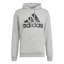Sweat à capuche homme Adidas Essentials Fleece Big Logo Gris clair 37