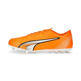 Chaussures de Football pour Adultes Puma Ultra Play Mg Ultra Orange