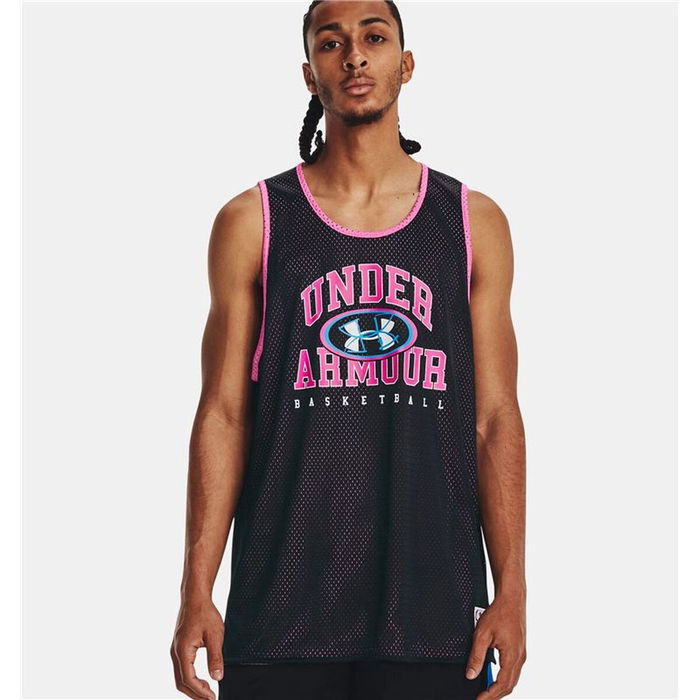 t-shirt de basket Under Armour 1377310-002 Plastique