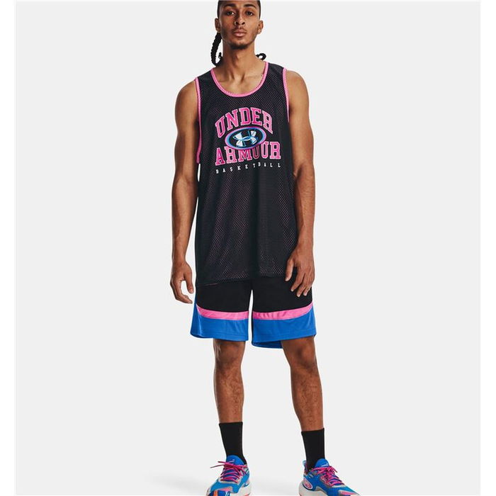 t-shirt de basket Under Armour 1377310-002 Plastique