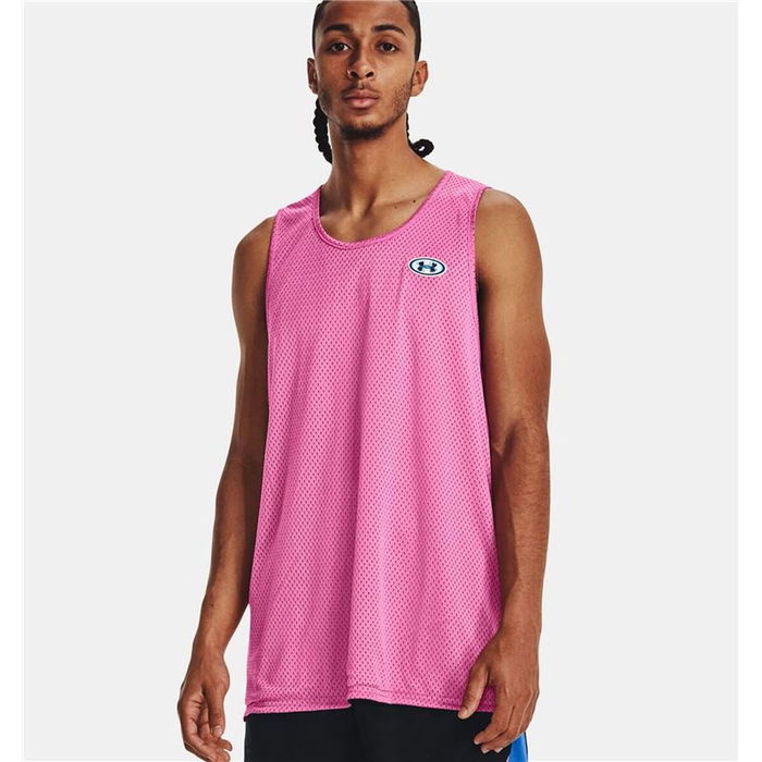 t-shirt de basket Under Armour 1377310-002 Plastique