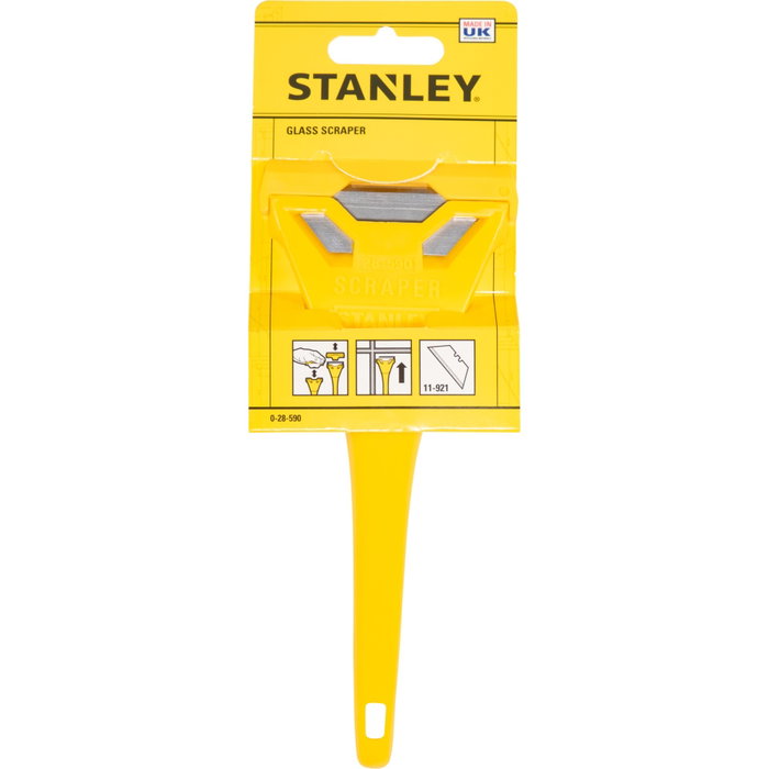 STANLEY Grattoir à vitre avec lame remplaçable 60 mm STANLEY Grattoir à vitre avec lame remplaçable 60 mm