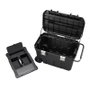 Stanley Chariot à outils roulant 91L en métal noir