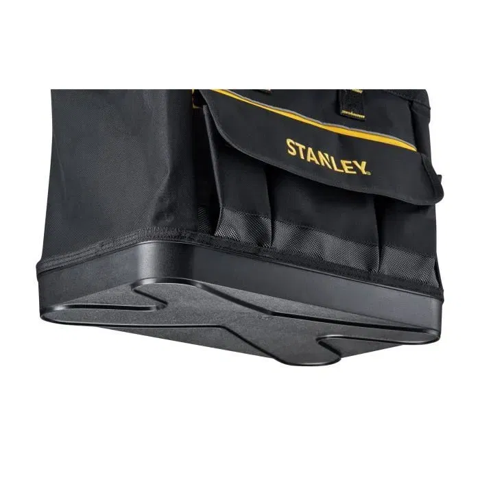 Stanley 1-96-183 Sac Porte-Outils 40 cm avec Sangle Bandoulière et Multi-Compartiments en Matière Durable 600D