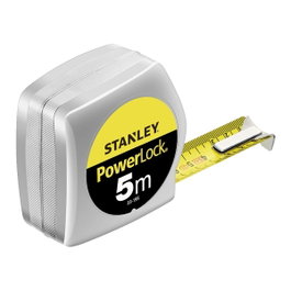 STANLEY Mètre ruban PowerLock® 5m x 25mm jaune