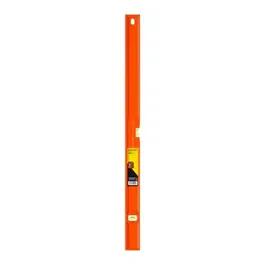 Stanley 1-42-254 Niveau rectangulaire professionnel en aluminium, 80 cm, fioles antichoc, précision ±1 mm/m
