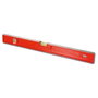 Stanley 1-42-254 Niveau rectangulaire professionnel en aluminium, 80 cm, Rouge