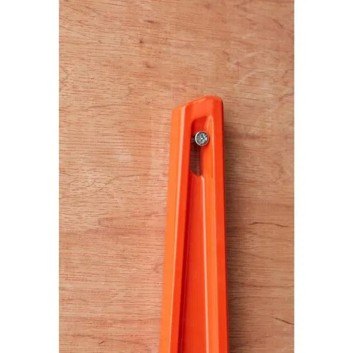 Stanley 1-42-315 Niveau Trapezoidal MLH avec Fiole Horizontale, Précision 0.5mm/m, Semelle Usinée, 80 cm