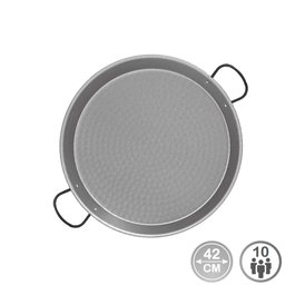Vaello Paellera en acier poli Ø420mm, 9-10 raciones