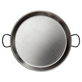 Vaello Paellera en acier puli Ø550mm, 14-16 rations