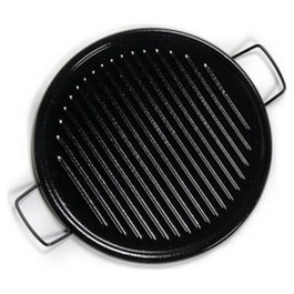 Vaello Plancha ronde émaillée ø46 cm avec poignées