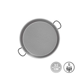 Vaello Paellera pulida vitro Ø320mm 5 raciones