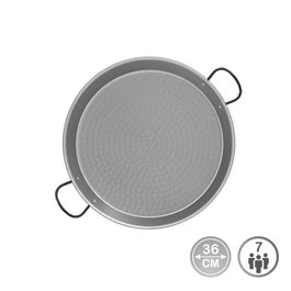 Vaello Paellera pulida vitro Ø360mm 7 raciones