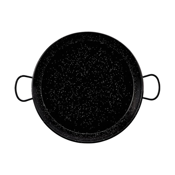 Vaello Poêle Métal Acier émaillé Noir