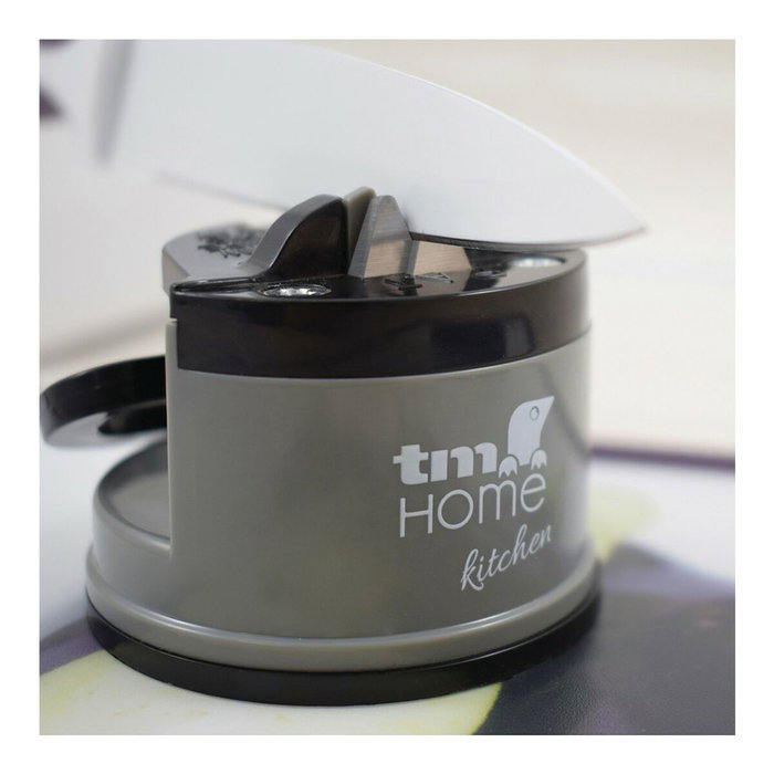 Affûteuse de couteaux TM Home Noir Avec Ventouses Affûteuse de couteaux TM Home Noir Avec Ventouses