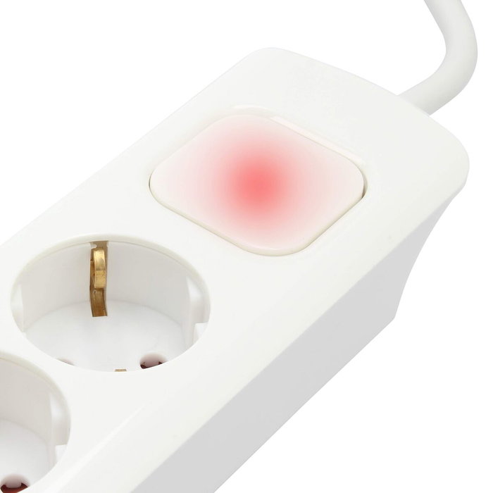 Multiprise 6 Prises avec Interrupteur TM Electron TMUAD306 Multiprise 6 Prises avec Interrupteur TM Electron TMUAD306