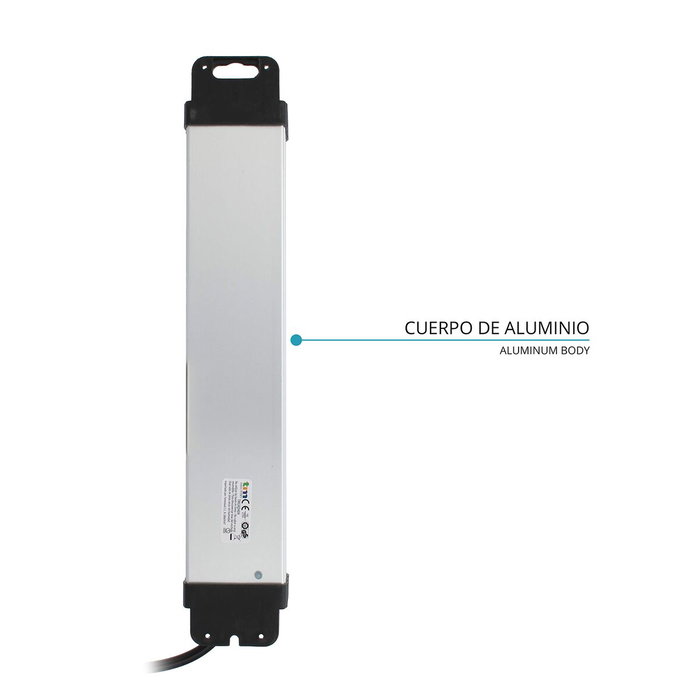 Rallonge 4 prises Schuko avec interrupteur TM Electron TMUAD404