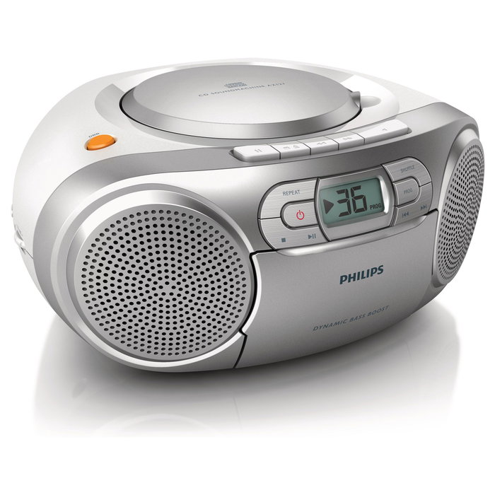 Philips AZ127/12 CD Soundmachine avec Dynamic Bass Boost