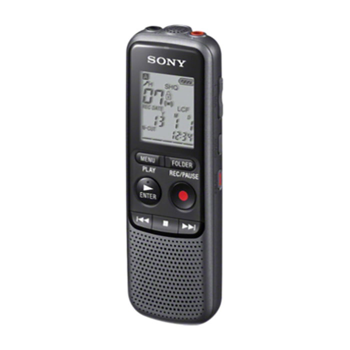 Enrégisteur Sony ICD-PX240 Noir Gris 4 TB Enrégisteur Sony ICD-PX240 Noir Gris 4 TB