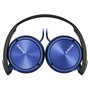 Casque audio Sony MDR-ZX310AP Bleu Bleu foncé