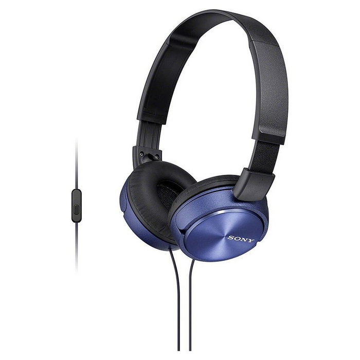 Casque audio Sony MDR-ZX310AP Bleu Bleu foncé Casque audio Sony MDR-ZX310AP Bleu Bleu foncé