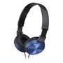Casque audio Sony MDR-ZX310AP Bleu Bleu foncé