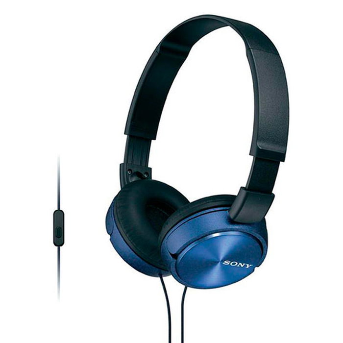 Casque audio Sony MDR-ZX310AP Bleu Bleu foncé Casque audio Sony MDR-ZX310AP Bleu Bleu foncé
