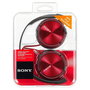 Casque audio Sony MDR-ZX310AP Rouge Rouge foncé