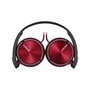 Casque audio Sony MDR-ZX310AP Rouge Rouge foncé