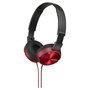 Casque audio Sony MDR-ZX310AP Rouge Rouge foncé