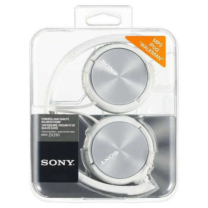 Casque audio Sony MDR-ZX310AP Blanc