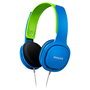 Casque audio Philips SHK2000BL (3.5 mm) Bleu Avec câble Pour les garçons