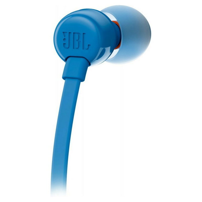 Casques avec Microphone JBL T110 Bleu Casques avec Microphone JBL T110 Bleu