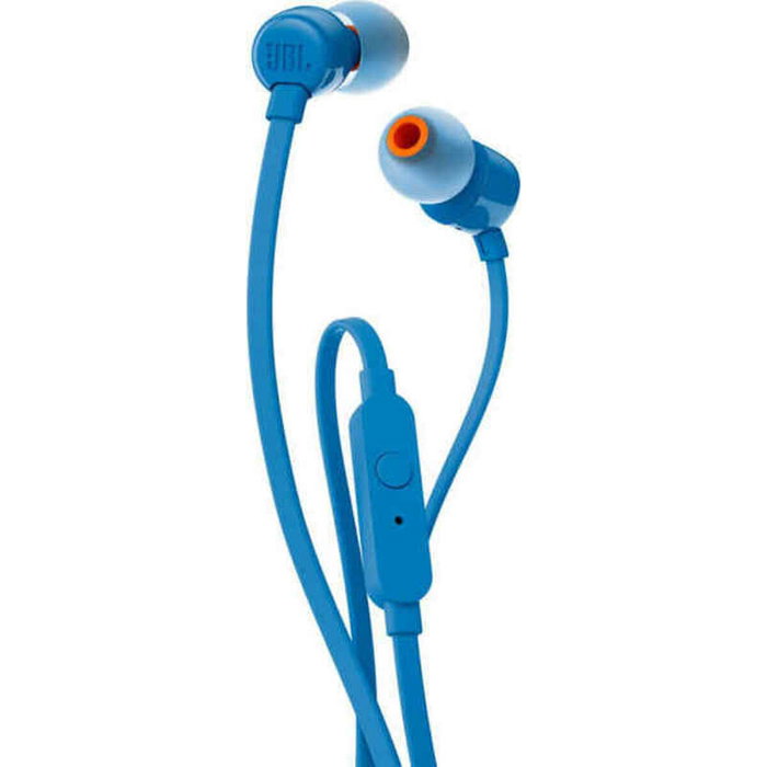 Casques avec Microphone JBL T110 Bleu Casques avec Microphone JBL T110 Bleu