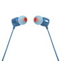 Casques avec Microphone JBL T110 Bleu