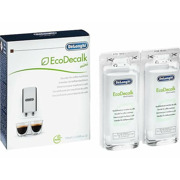 DeLonghi EcoDecalk Mini Détartrant 2x100ml DeLonghi EcoDecalk Mini Détartrant 2x100ml