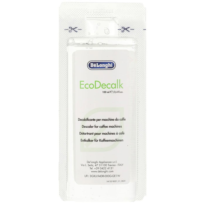 DeLonghi EcoDecalk Mini Détartrant 2x100ml DeLonghi EcoDecalk Mini Détartrant 2x100ml