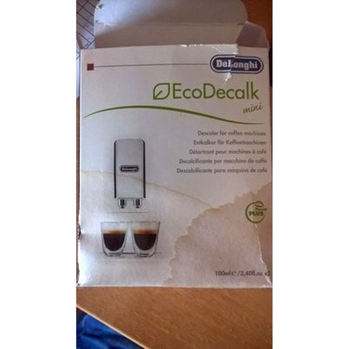 DeLonghi EcoDecalk Mini Détartrant 2x100ml DeLonghi EcoDecalk Mini Détartrant 2x100ml