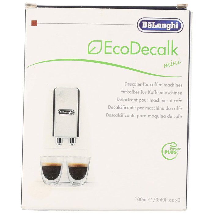 DeLonghi EcoDecalk Mini Détartrant 2x100ml DeLonghi EcoDecalk Mini Détartrant 2x100ml