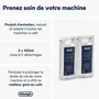 Delonghi DLS C200 Détartrant EcoDecalk Mini 2 x 100 ml pour Machines à Café - 2 ans de garantie