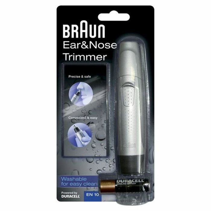 Braun Tondeuse pour oreilles et nez EN10 Gris