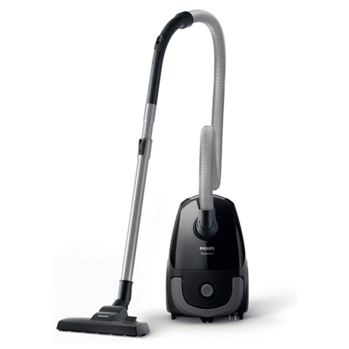 Philips FC8241/09 Série 2000 PowerGo - Aspirateur avec sac - Noir intense et gris