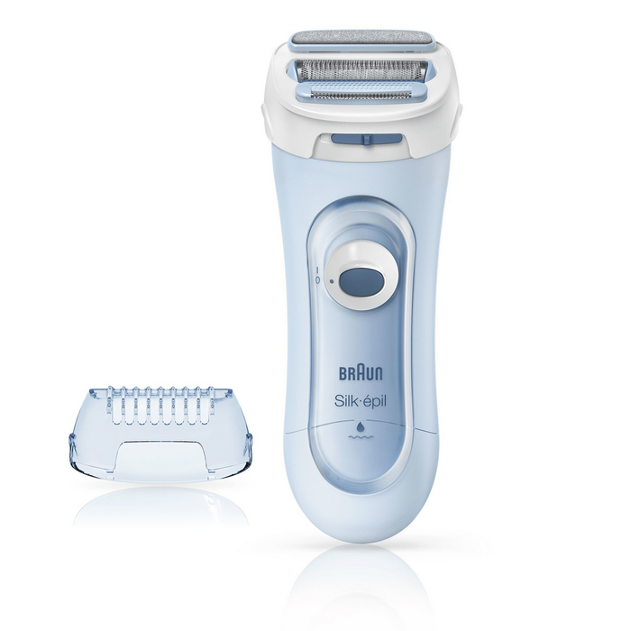 Braun Silk-épil Lady Shaver 5-160 3 en 1 Bleu, Sans Fil Wet & Dry, Pour Femme