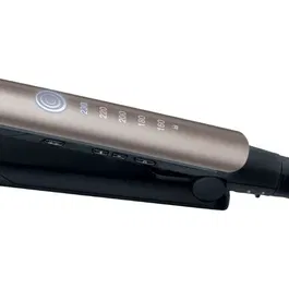 Remington S8590 - Lisseur cheveux professionnel Keratin Therapy avec plaques flottantes extra-longues, chauffe en 15 sec, mode turbo et température variable